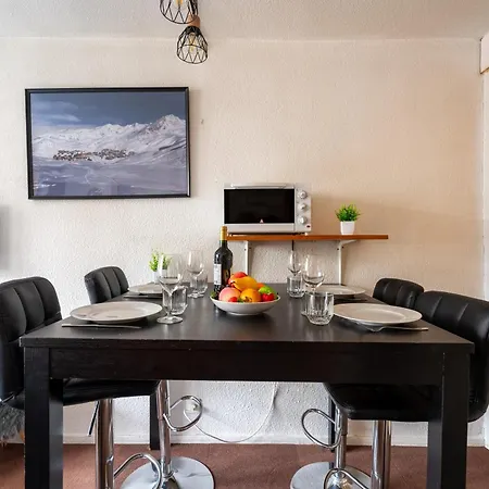 Ski In-Out - Heart Of Val Thorens Modern Apartment, Wifi 93 Exterior photo