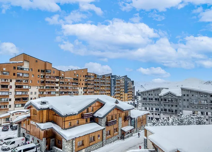 Ski In-Out - Heart Of Val Thorens Modern Apartment, Wifi 93